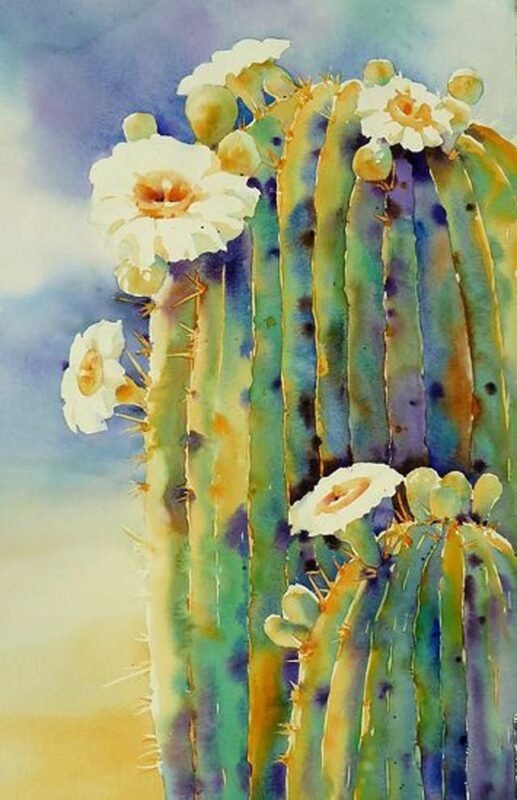 Saguaro Cactus Art & Paintings